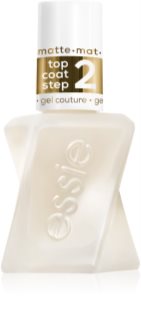 essie gel couture top coat unghie effetto opaco 13,5 ml