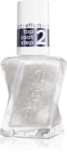 essie Gel by essie vrchný lak na nechty trblietavý 574 Diamond Dust 13.5 ml