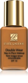 Estée Lauder Double Wear Stay-in-Place Mini tartós alapozó SPF 10 árnyalat 5N2 Amber Honey 15 ml