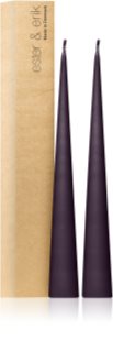 ester & erik cone candles muted mauve (no. 42) dekorativ ljusstake