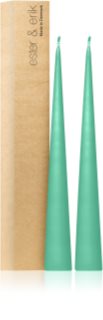 ester & erik cone candles cool mint (no. 55) dekorativ ljusstake