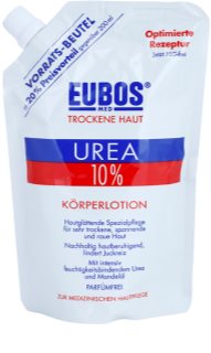 Eubos Dry Skin Urea 10% feuchtigkeitsspendende Körpermilch für trockene und juckende Haut Ersatzfüllung 400 ml