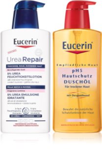 Eucerin UreaRepair комплект за суха кожа