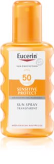 Eucerin Sun Dry Touch Oil Control transparentní ochranný sprej SPF 50 200 ml