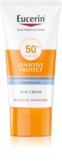 Eucerin Sun Sensitive Protect schützende Gesichtscreme SPF 50+ 50 ml
