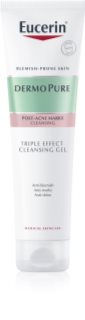 Eucerin DermoPure Triple Effect Cleansing Gel Eksfolierende rensegel med tredobbelt effekt 150 ml