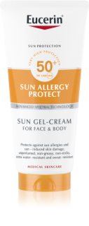 Eucerin Sun Allergy Protect crema-gel protettiva per viso e corpo SPF 50+ 200 ml