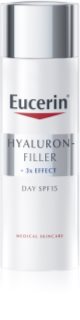 Eucerin Hyaluron-Filler + 3x Effect dnevna krema proti staranju kože SPF 15 50 ml