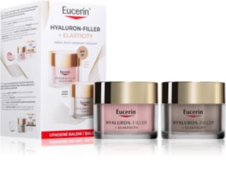 Eucerin Hyaluron-Filler + Elasticity Rosé economy pack for mature skin