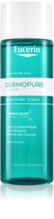 Eucerin DermoPure Clinical Purifying Toner Rengöringstoner Mot ojämnheter på aknebenägen hy 200 ml