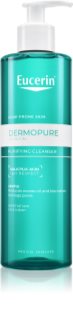 Eucerin DermoPure Clinical Purifying Cleanser mélyen tisztító gél az aknéra hajlamos zsíros bőrre 400 ml