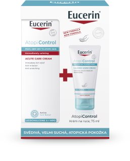 Eucerin AtopiControl Acute Dāvanu komplekts sausai un niezošai ādai