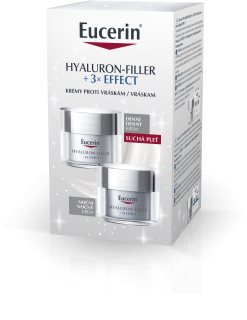 Eucerin Hyaluron-Filler + 3x Effect economy pack with anti-wrinkle effect