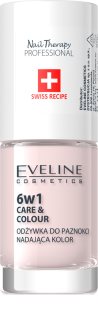 Eveline Cosmetics Nail Therapy Care & Colour balsam pentru unghii 6 in 1