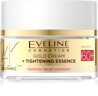 Eveline Cosmetics 24K Gold Vitamin C Gold Cream crème raffermissante 60+ 50 ml