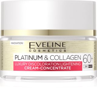 Eveline Cosmetics Platinum & Collagen crème jour et nuit anti-rides 60+ 50 ml