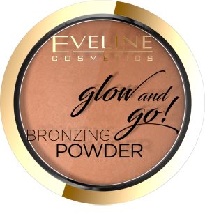 Eveline Cosmetics Glow & Go puder brązujący odcień 02 8.5 g