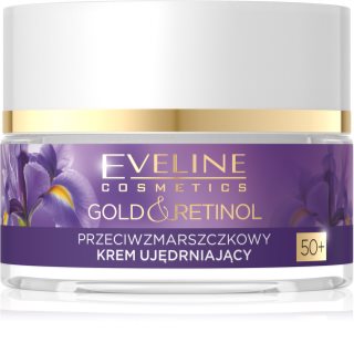 Eveline Cosmetics Gold & Retinol spevňujúci krém proti vráskam 50+ 50 ml