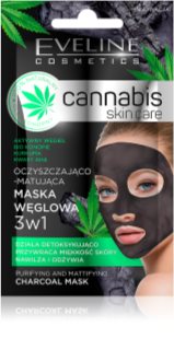 Eveline Cosmetics Cannabis čisticí jílová pleťová maska 7 ml