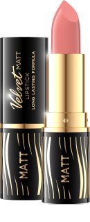 Eveline Cosmetics Velvet Matt kremowa szminka do ust z matowym wykończeniem
