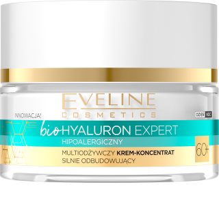 Eveline Cosmetics Bio Hyaluron Expert crema nutritiva con efecto lifting 60+ 50 ml