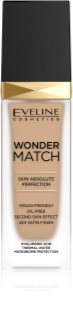 Eveline Cosmetics Wonder Match długotrwały podkład w płynie z kwasem hialuronowym