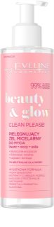 Eveline Cosmetics Beauty & Glow Clean Please! tisztító micellás gél 200 ml
