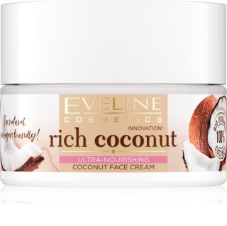 Eveline Cosmetics Rich Coconut ultra hidratantna krema za dan i noć 50 ml