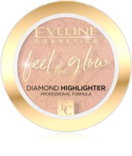 Eveline Cosmetics Feel The Glow rozjasňovač odstín 02 Beach Glow 4,2 g