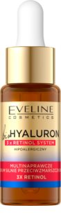 Eveline Cosmetics Bio Hyaluron 3x Retinol System nočné sérum proti vráskam 18 ml