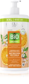 Eveline Cosmetics Bio Organic zjemňujúci telový balzam so spevňujúcim účinkom 650 ml