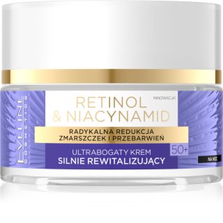 Eveline Cosmetics Retinol & Niacynamid ревитализиращ нощен крем 50+ 50 мл.