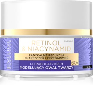 Eveline Cosmetics Retinol & Niacynamid εντατικά αποκαταστατική κρέμα νύχτας 60+ 50 ml