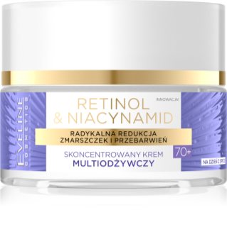 Eveline Cosmetics Retinol & Niacynamid crema giorno nutriente 70+ SPF 20 50 ml