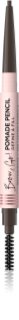 Eveline Cosmetics Brow & Go! matita sopracciglia waterproof con spazzolino 2 in 1