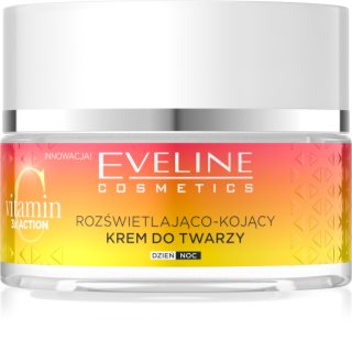 Eveline Cosmetics Vitamin C 3x Action crème illuminatrice avec effets apaisants 50 ml