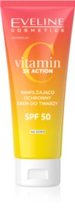 Eveline Cosmetics Vitamin C 3x Action krem nawilżający na dzień SPF 50 30 ml