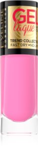 Eveline Cosmetics 7 Days Gel Laque Nail Enamel Gel-Lack für Fingernägel - keine UV/LED Lampe erforderlich Farbton 204 8 ml
