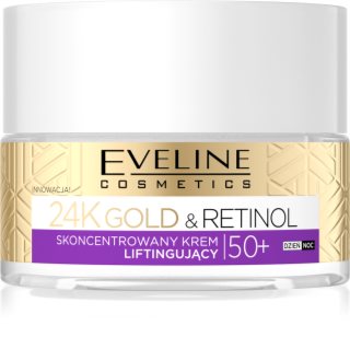 Eveline Cosmetics 24k Gold & Retinol 50+ Lifting Cream 50+ 50 ml