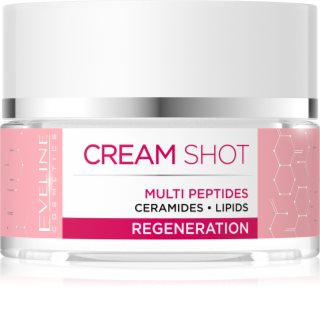 Eveline Cosmetics Cream Shot Multi Peptides crème régénérante anti-signes de vieillissement 50 ml