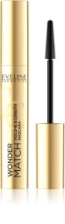 Eveline Cosmetics Wonder Match tusz do rzęs zwiększający objętość i pogrubiający odcień Black 7 ml