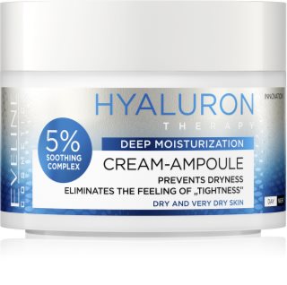 Eveline Cosmetics Cream-Ampoule Hyaluron Intensive Feuchtigkeitscreme 50 ml