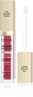 Eveline Cosmetics Wonder Match Creamy liquid matt lipstick shade 12 Charming Red 6.8 ml