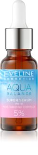 Eveline Cosmetics Aqua Balance Trehalose + PGA Acid intenzívne hydratačné sérum s kyselinou hyalurónovou 18 ml