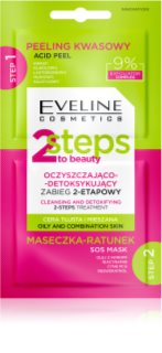 Eveline Cosmetics 2 Steps To Beauty trattamento bifasico per il viso 2x4 ml
