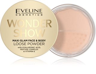 Eveline Cosmetics Wonder Show poudre libre illuminatrice visage et corps Maxi Glam 6 g