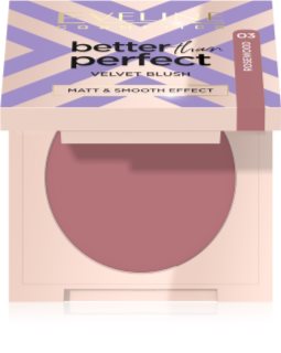 Eveline Cosmetics Better than Perfect Velvet Blush Blush met Matterend Effect