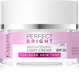 Eveline Cosmetics Perfect Bright Brightening Light Cream krema za posvetljevanje SPF 20 50 ml