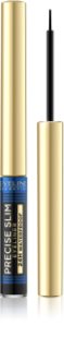Eveline Cosmetics Precise Slim Eyeliner tekoče črtalo za oči odtenek Black waterproof 1 kos
