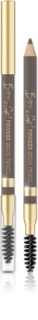Eveline Cosmetics Brow & Go! Powder Brow Pencil obojestranski svinčnik za obrvi odtenek 01 1 kos